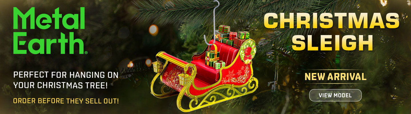 Metal Earth Christmas Sleigh