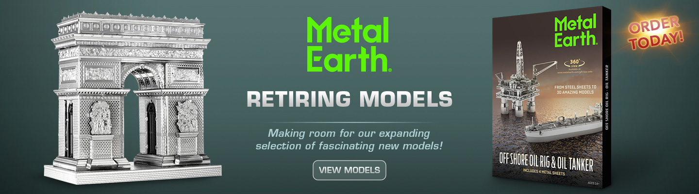 Metal Earth Retiring