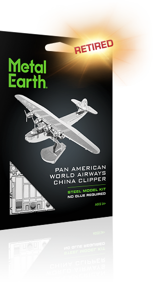 Pan Am China Clipper Metal Earth 