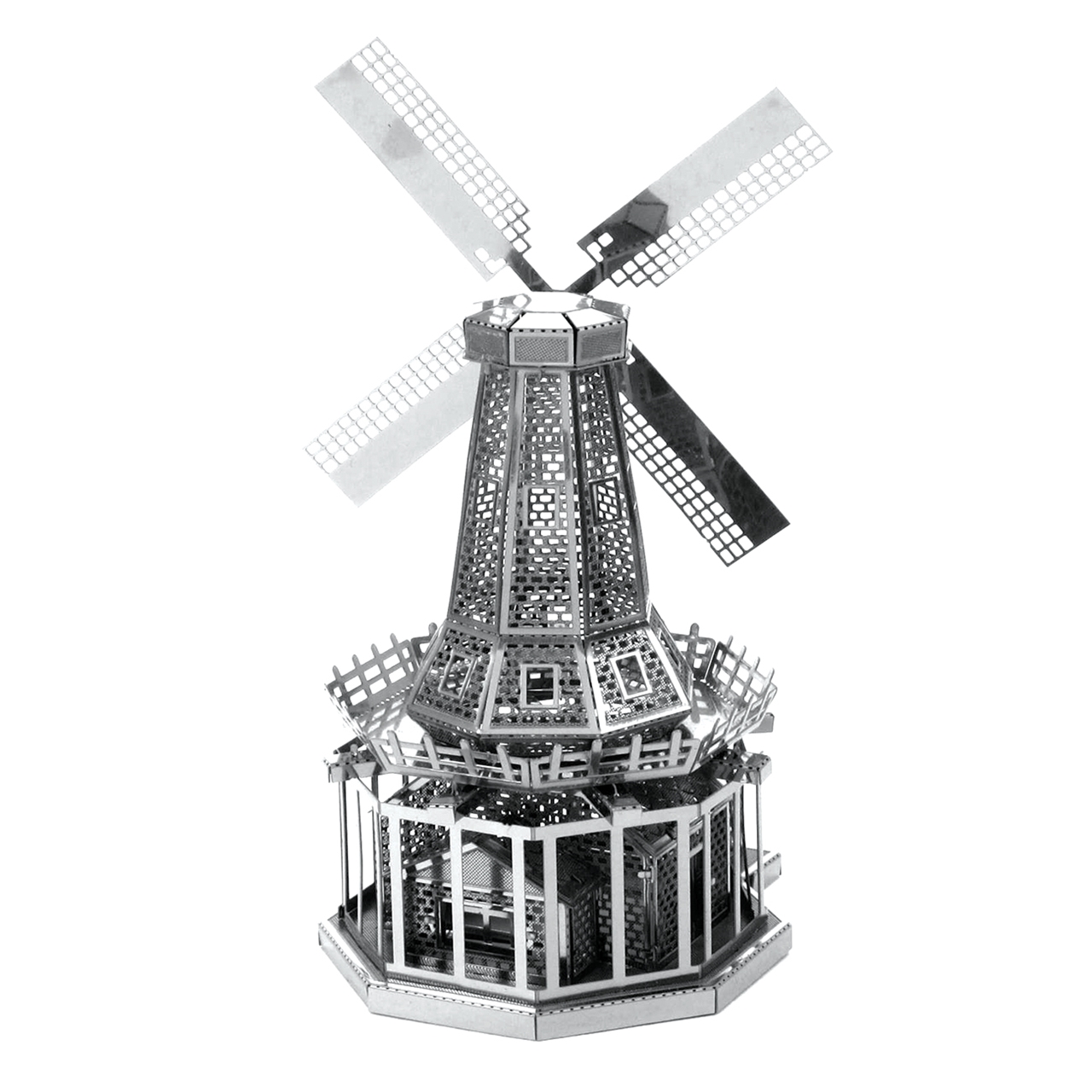 Windmill Metal Earth