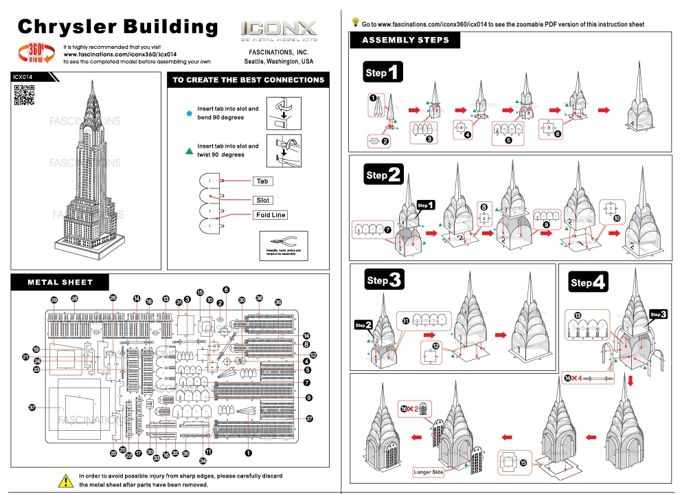 chrysler building blueprint