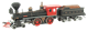 Picture of 4-4-0 Locomotive