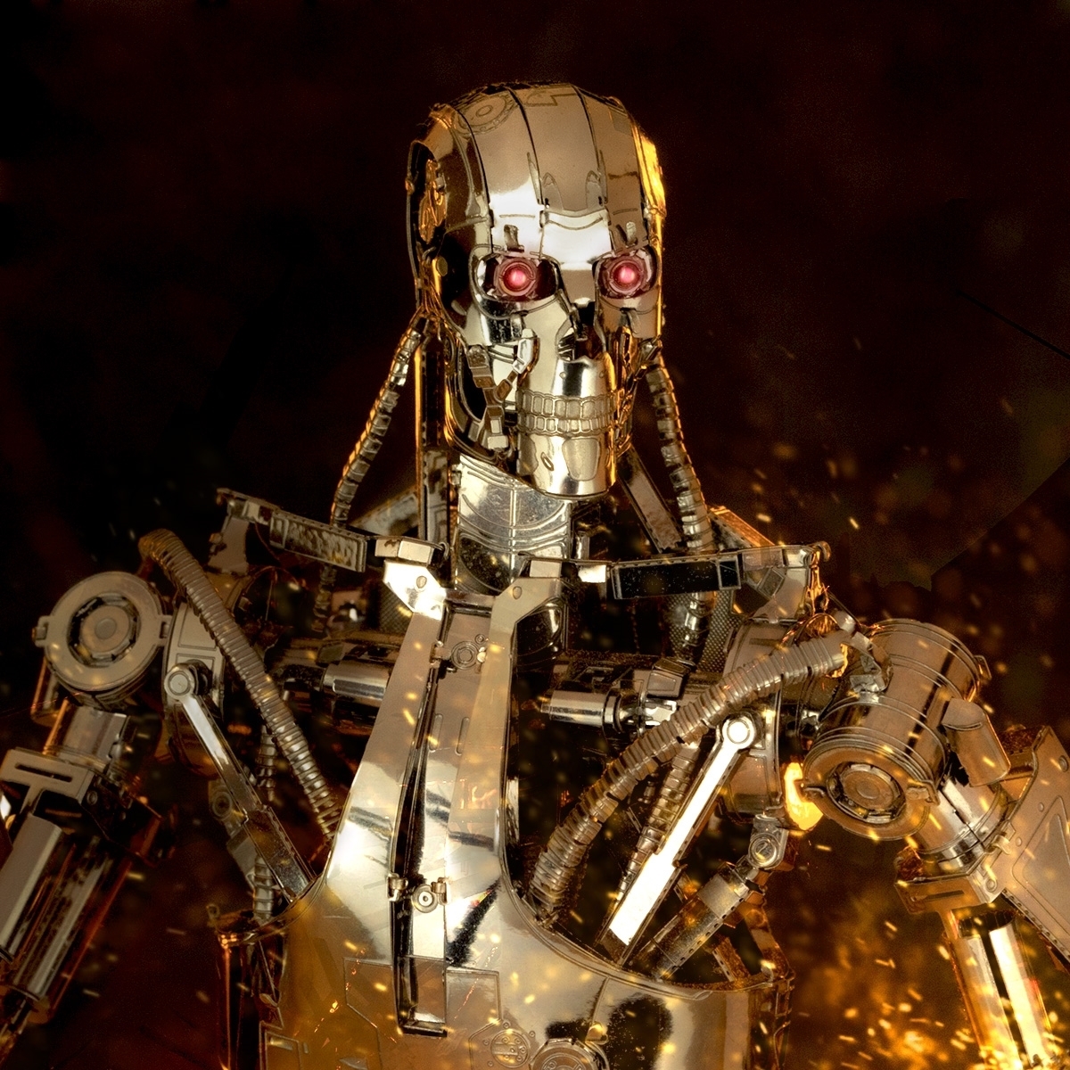 Fascinations:: Terminator T-800 Endoskeleton Metal Earth Premium Series
